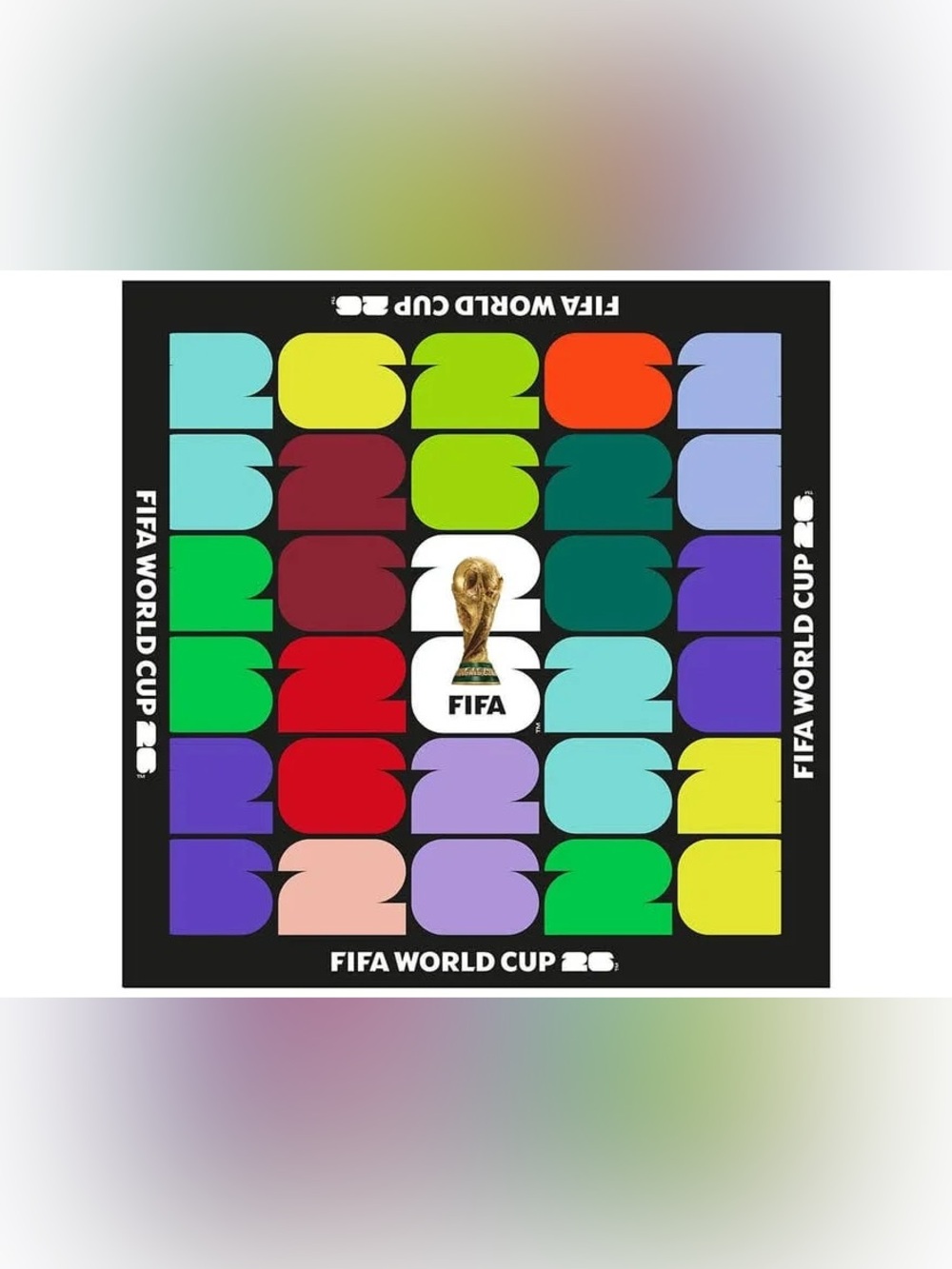 FIFA World Cup '26 Multicolor Bandana